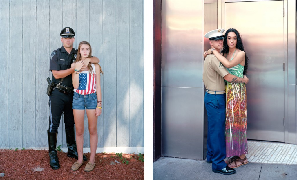 Sol: Nathan and Robyn, 2012, Provincetown, Mass. Sağ: Michael and Kimberly, 2011, New York.